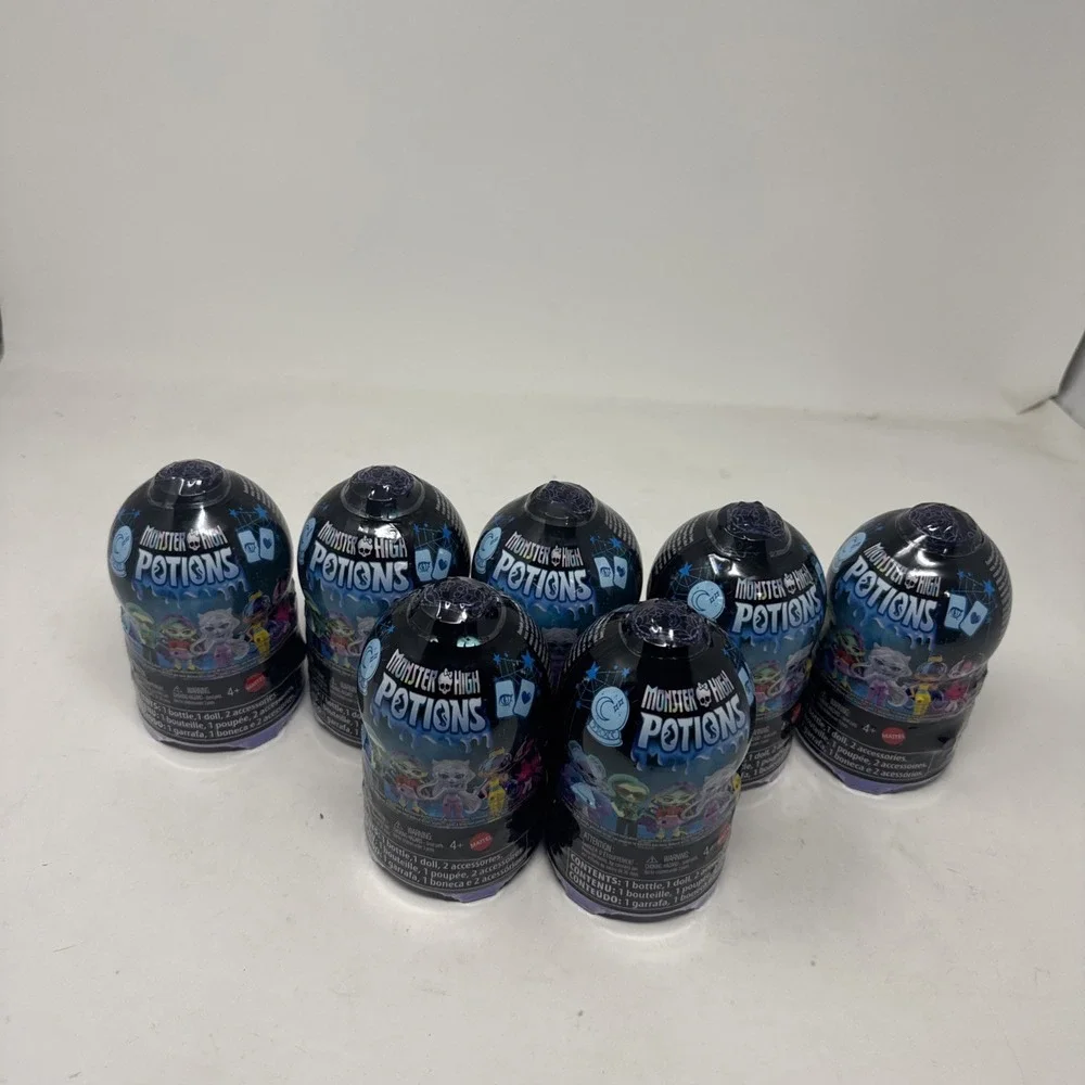 Mattel Monster High Crystal Ball Mini-Figure Lot of 7 NEW